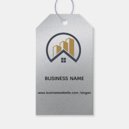 Glamors Silver | Black and White Real Gods Presentetikett