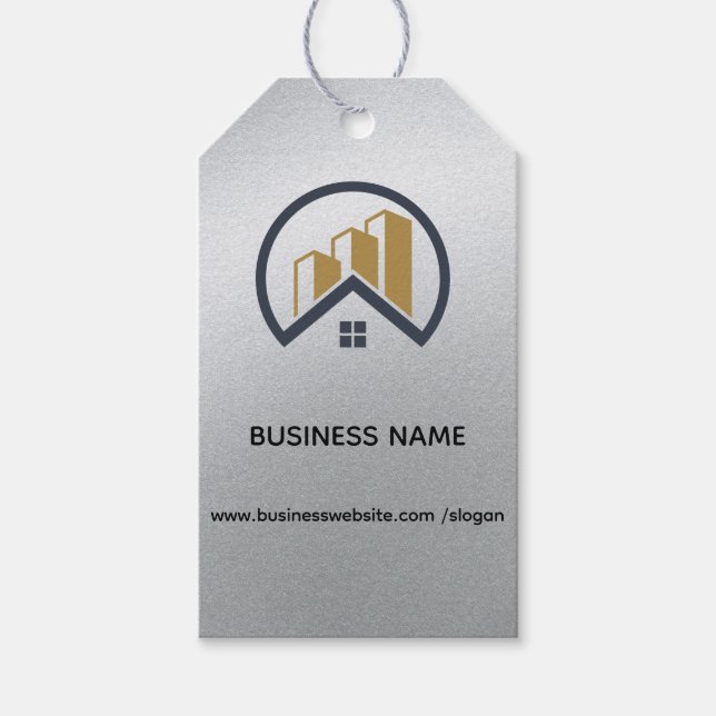 Glamors Silver | Black and White Real Gods Presentetikett (Framsidan)