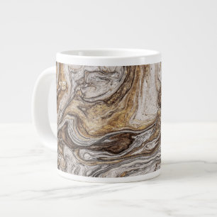 glamour 001 flytande bruna färger jumbo mugg
