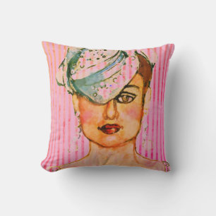 Glamour Art Paris High Fashion Modell Kastkudde Kudde