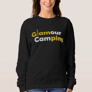 Glamour camping  luxury on holiday t shirt