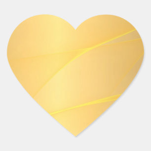 Glamour Falskt Guld Lägg Till Din Text Tom Mall Hjärtformat Klistermärke