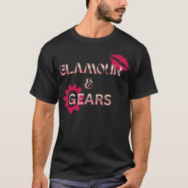 Glamour & Gears Feministisk Mekanik Humor T Shirt