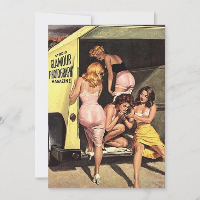 glamour girls (Framsida)
