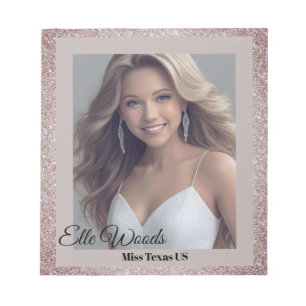 Glamour Glitz Autografblock Anteckningsblock