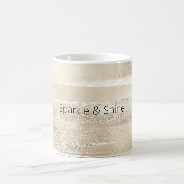 Glamour Gold Champagne Kaffemugg (Center)