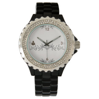 Glamour in Time – Custom Women’s Rhinestone Watch Armbandsur