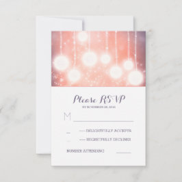 glamouren stränger ljusa lyktabröllop OSAkort OSA Kort