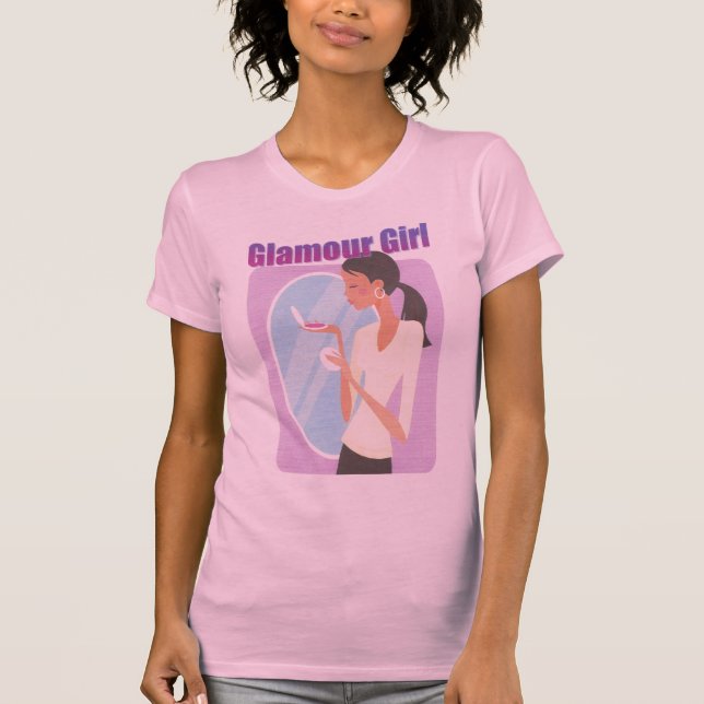 Glamourflicka T-shirt (Framsida)