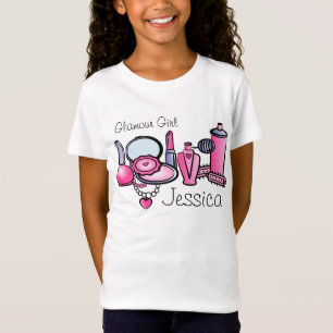Glamourflickafödelsedag T Shirt