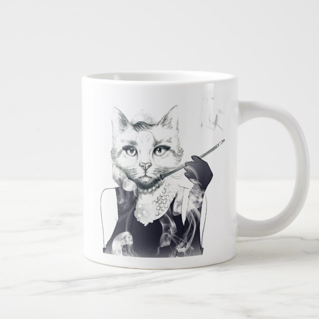 Glamourkatt Jumbo Mugg (Höger)