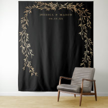 Glamourös guld bröllopsbakgrund