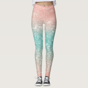 Glamourös guldglitter leggings