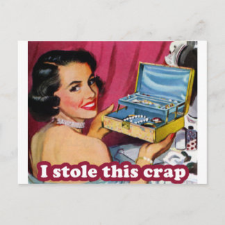 Glamourös Kleptomani Vykort