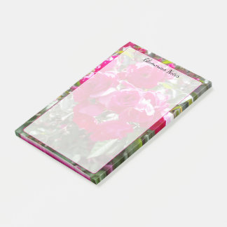 Glamourösa Rosor Lång Post It Post-it Block
