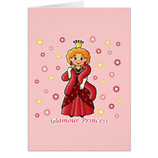 GlamourPrincess Hälsningskort