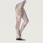 Glamous 3-D Sparkling bläck Flowers Mönster Leggings<br><div class="desc">Glamorös 3-D-Rosa Flowers Mönster.</div>