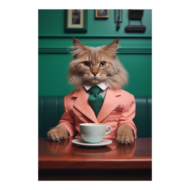 Glamous Bengal Cat Fototryck (Framsidan)