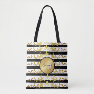 Glamous Chic faux guld metallic rand Tygkasse