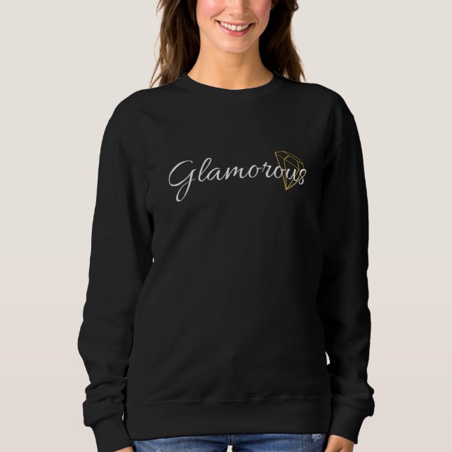 Glamous Diamond T Shirt (Framsida)