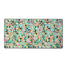 Glamous Gilded Moroccan Tile Mönster