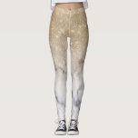 Glamous Guld Glitter White Marble Ombre Leggings<br><div class="desc">Denna chic och glamorösa utformning är perfekt för trendiget och snyggten. Den visar en faux tryckt glatt guld glitter-sekvin och vit med svart marmorsten mönster ombre-gradient. Det är modernt, gigantiskt, söt och coola. ***VIKTIG DESIGN-ANMÄRKNING: Om du vill ha en begäran från anpassad design, t.ex. matchande produktbegäranden, färg-ändringar, placeringsändringar eller någon...</div>