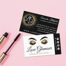 Glamous Guld Öga Lash Brows Beauty Pub Social