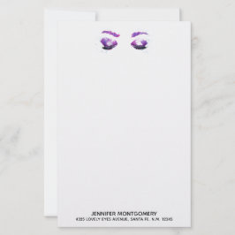 Glamous Lila Öga & Brows Watercolor