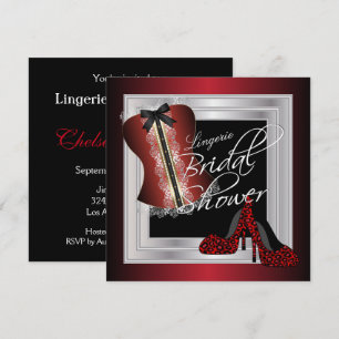 Glamous Lingerie Möhippa Mörk Red Inbjudningar