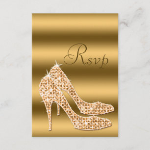 Glamous OSA Guld Stilettos Kort