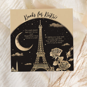 Glamous Paris Eiffel Torn Bokar för Baby Tilläggskort