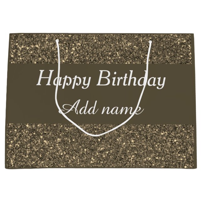 Glamous personlig speciell födelsedagsgåva (Framsidan)