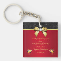 Glamous, Romantic Elegance Birthday Tack