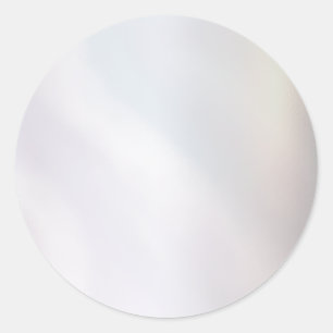 Glamous Romantic iridescent pearl holografik Runt Klistermärke