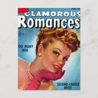 Glamous Romantik Vykort