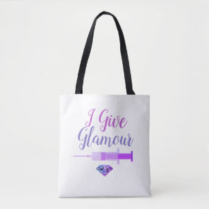 Glamous sköterskeskott tygkasse