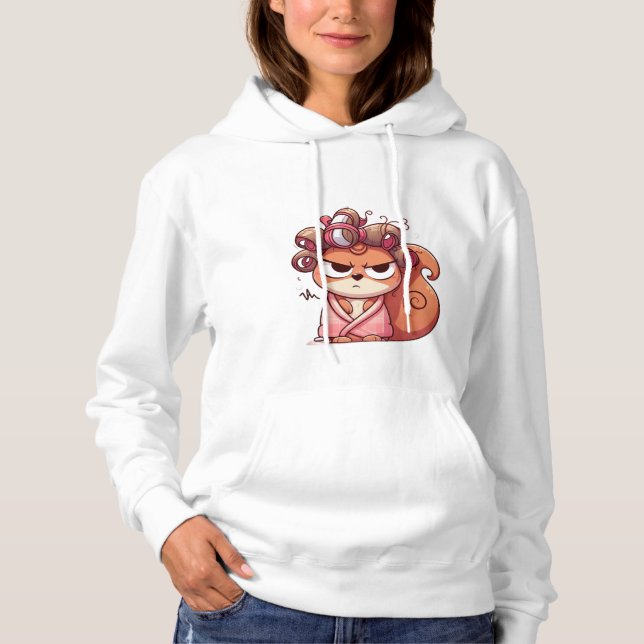 Glamous Squirrel Hair Day T Shirt (Framsida)