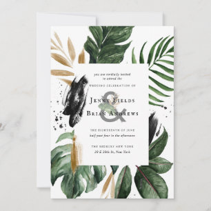 Glamous Summer Greenery Boho Botanical Bröllop