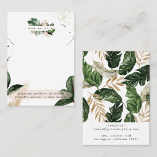 Glamous Summer Greenery   Kort för Visning av klac