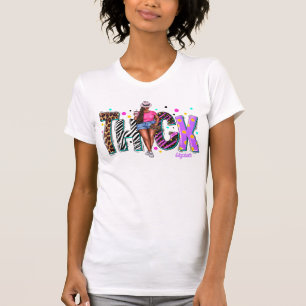 Glamous Thick Black Diva som firar hennes skönhet T Shirt