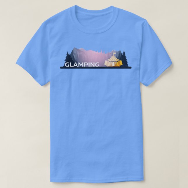 Glamping 1 t shirt (Design framsida)