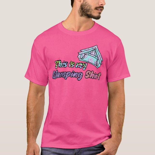 Glamping Campingent Camper Hiking family T Shirt (Framsida)
