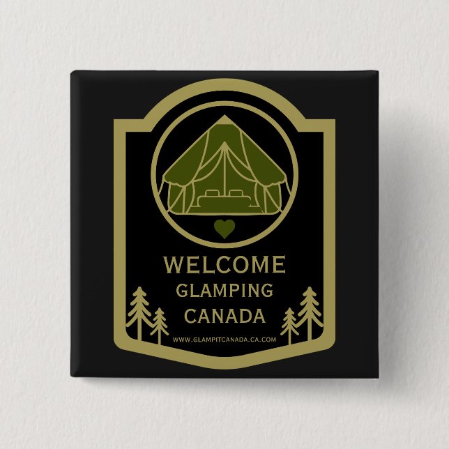 Glamping Canada Business Knapp (Framsida)