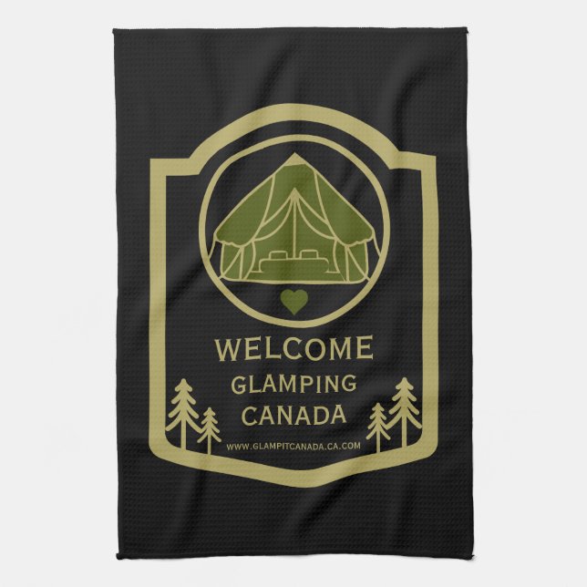 Glamping Canada Business Kökshandduk (Vertikal)
