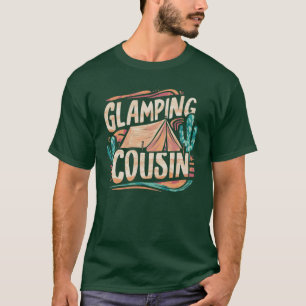 Glamping Cousin sommar Desert Glamping Cousin Crew T Shirt