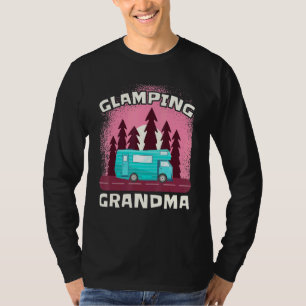 Glamping Grandma Glamper Camper Grandmor Nature T Shirt