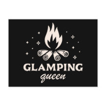Glamping Queen Black Aestthetic