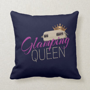 Glamping Queen Camping med vintage caravans Kudde