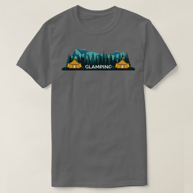 Glamping T Shirt (Design framsida)