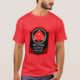 Glamping United Kingdom Business T Shirt